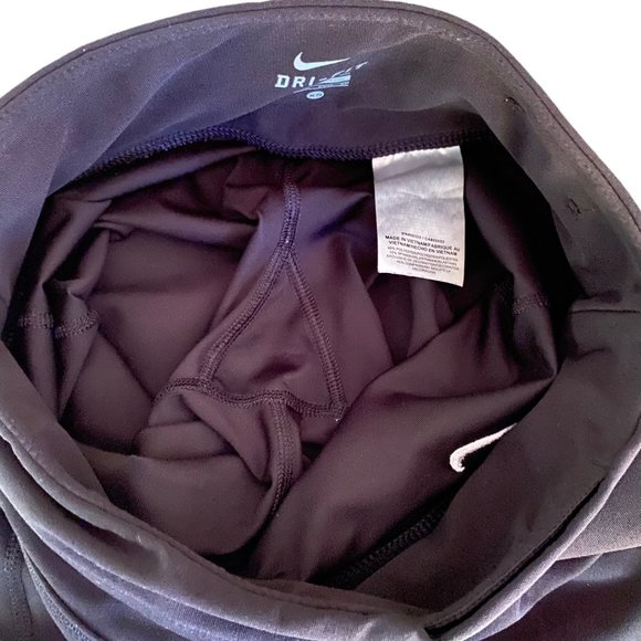 Nike Pro Dri Fit BE STRONG Womens Size XS Leggings Capri Pants Black Running - Picture 5 of 10